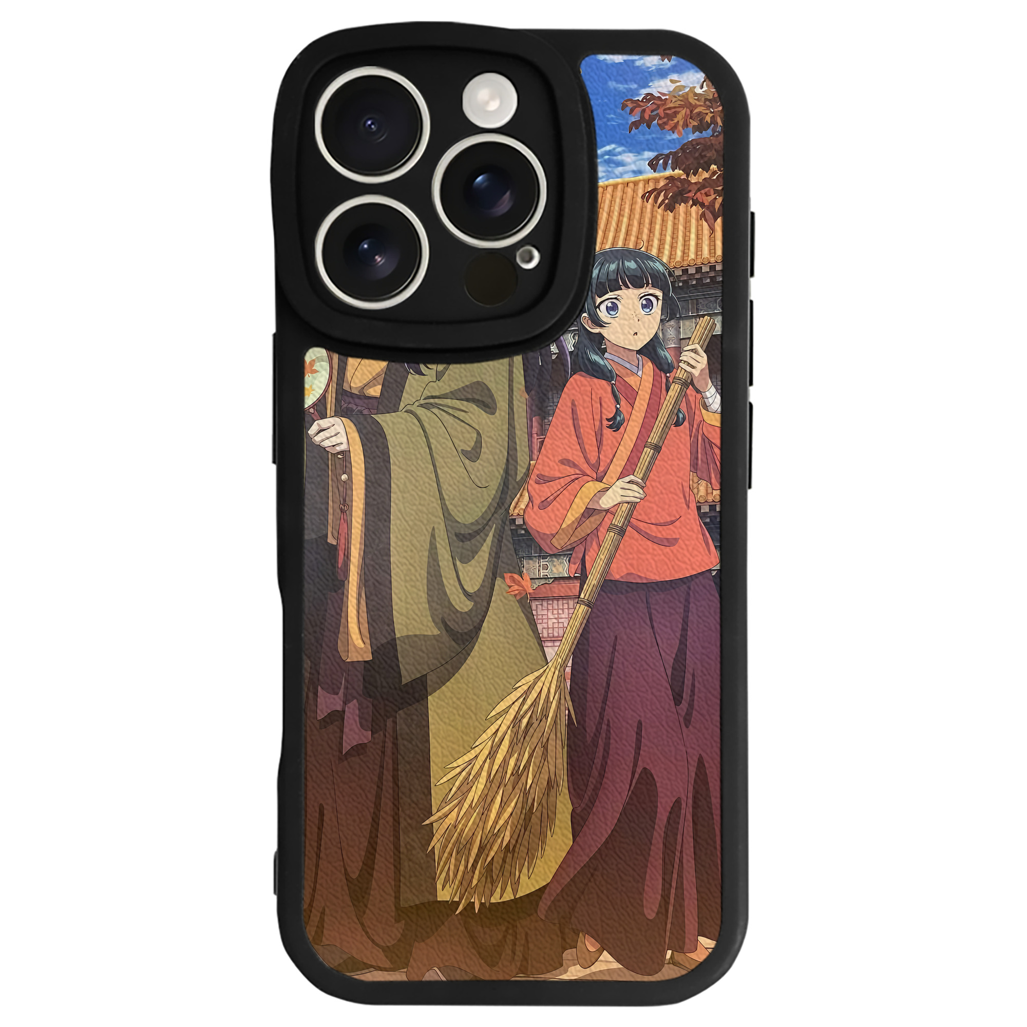 薬屋のひとりごと The Apothecary Diaries 【iPhone 16シリーズ対応】シリコンスマホケース（レザー調） 材質：シリコン